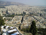 Athens from Lykavittos Hill